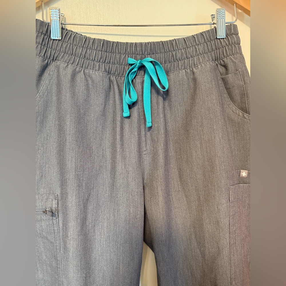 Heather Graphite Yola scrub pants - M/T - Picture 5 of 10